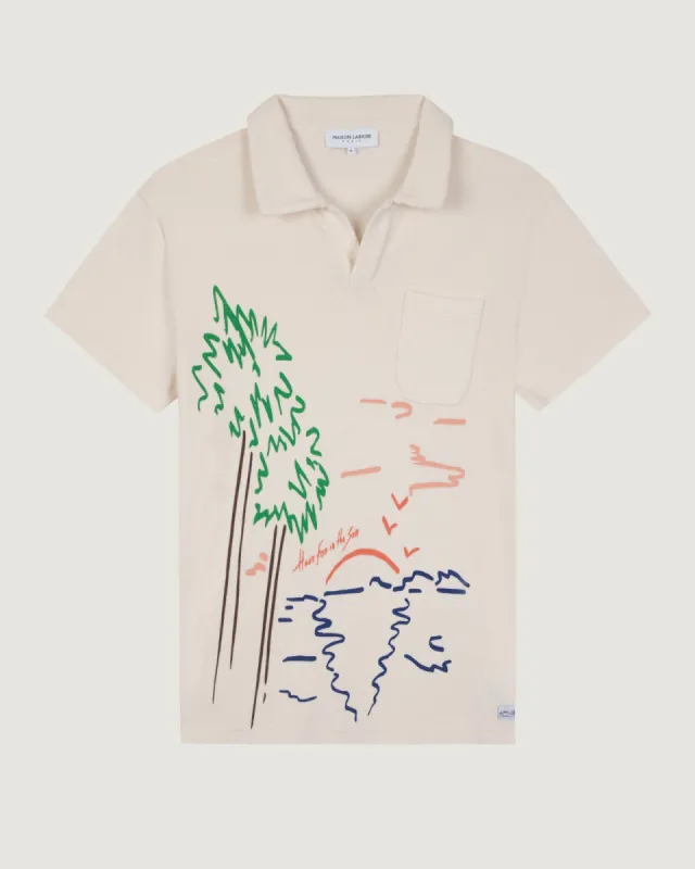 "Terrycloth" monclar polo sold by Maison Labiche