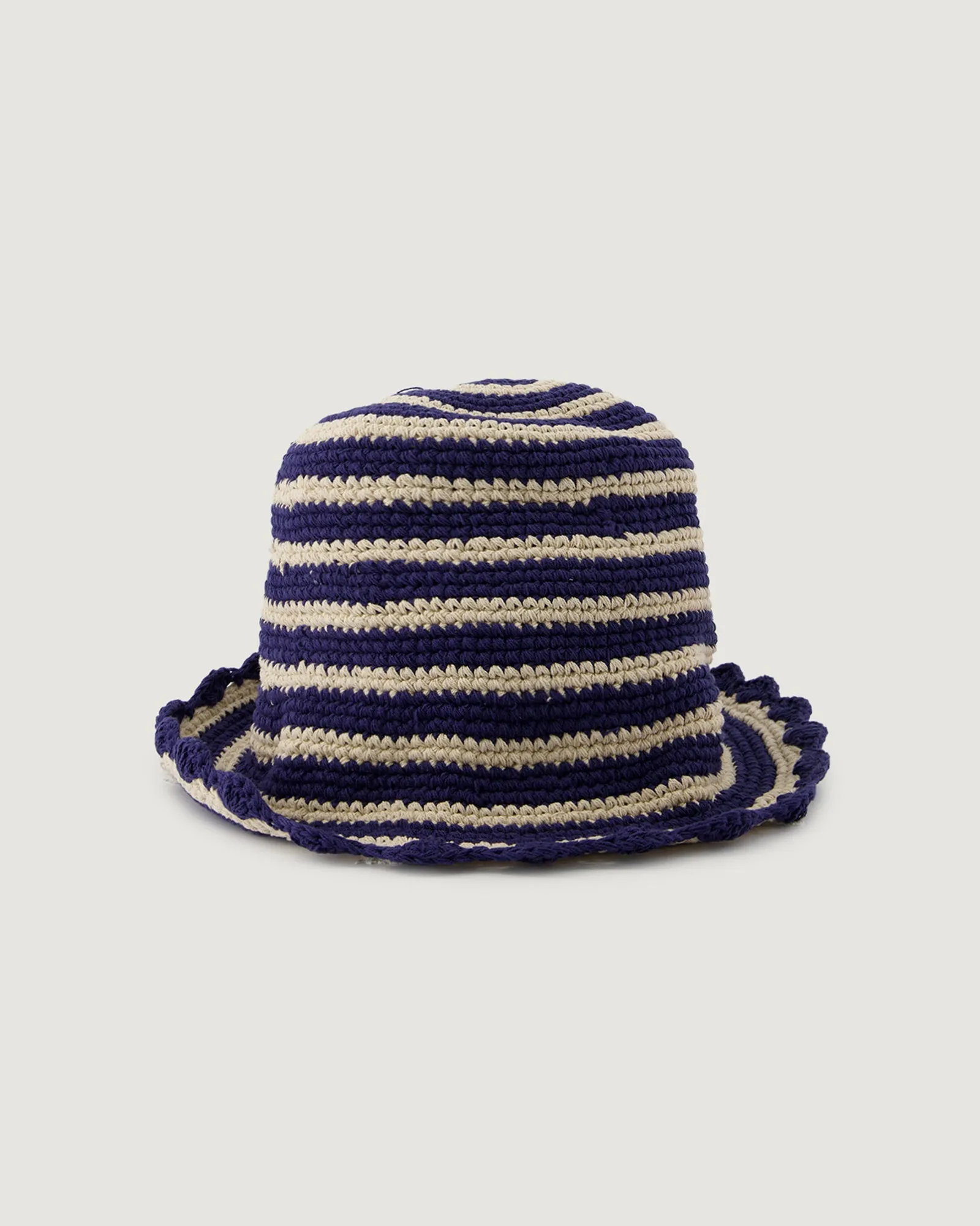 "Crocheted" boilly bucket hat sold by Maison Labiche