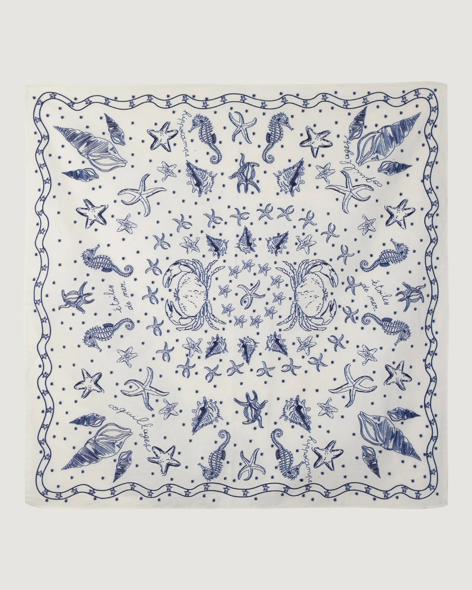 "Shells" brancion scarf sold by Maison Labiche product image thumbnail 2