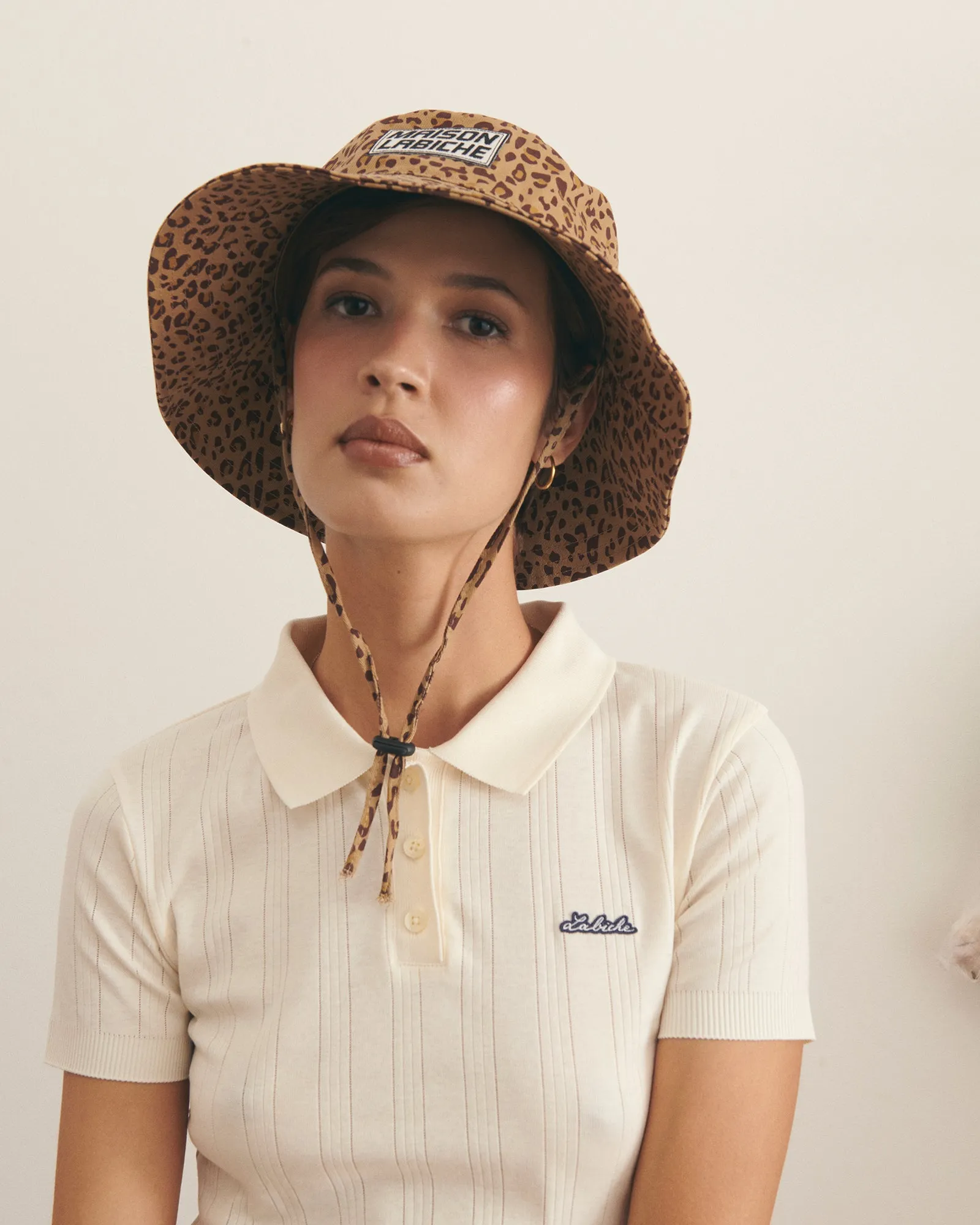 "Leopard" brantome bucket hat sold by Maison Labiche product image thumbnail 2