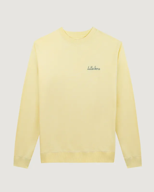 "Tutto Bene" charonne sweatshirt sold by Maison Labiche