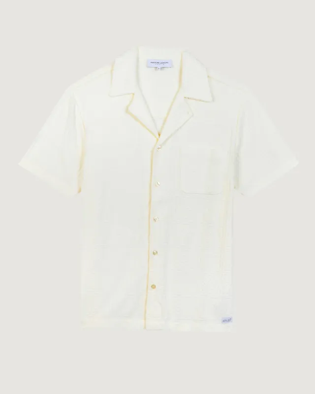 "Labiche" germain terrycloth shirt sold by Maison Labiche