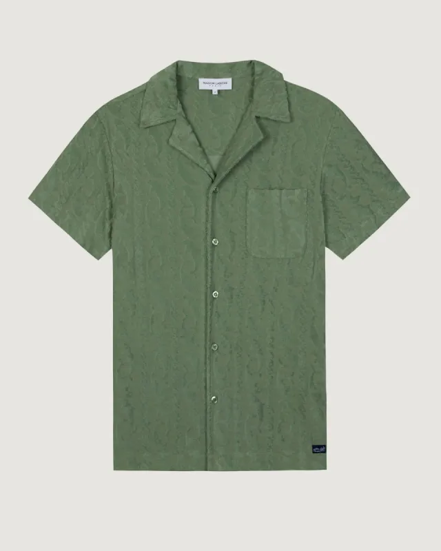 "Labiche" germain terrycloth shirt sold by Maison Labiche
