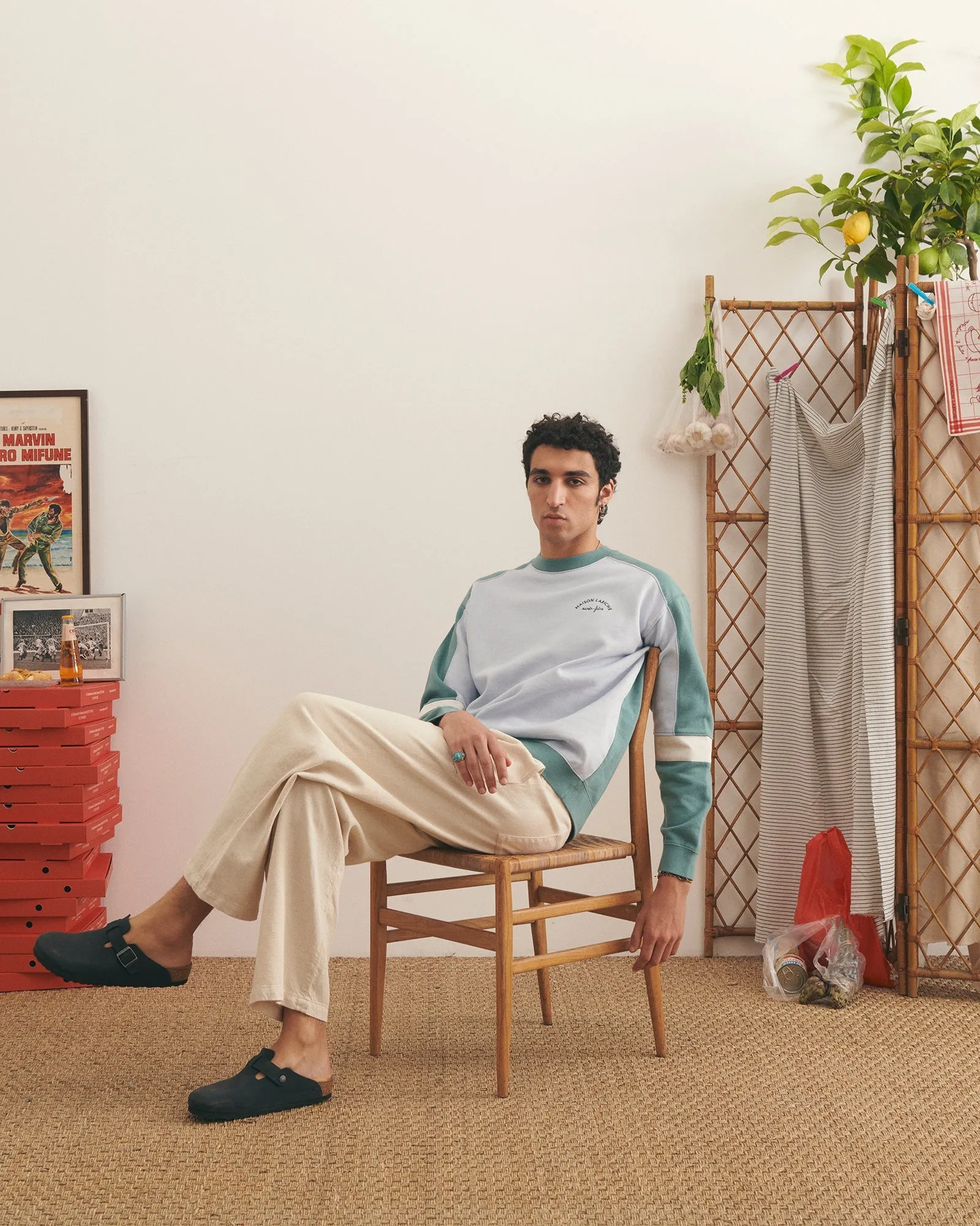 "Mini Manufacture" ledru sweatshirt sold by Maison Labiche product image thumbnail 4