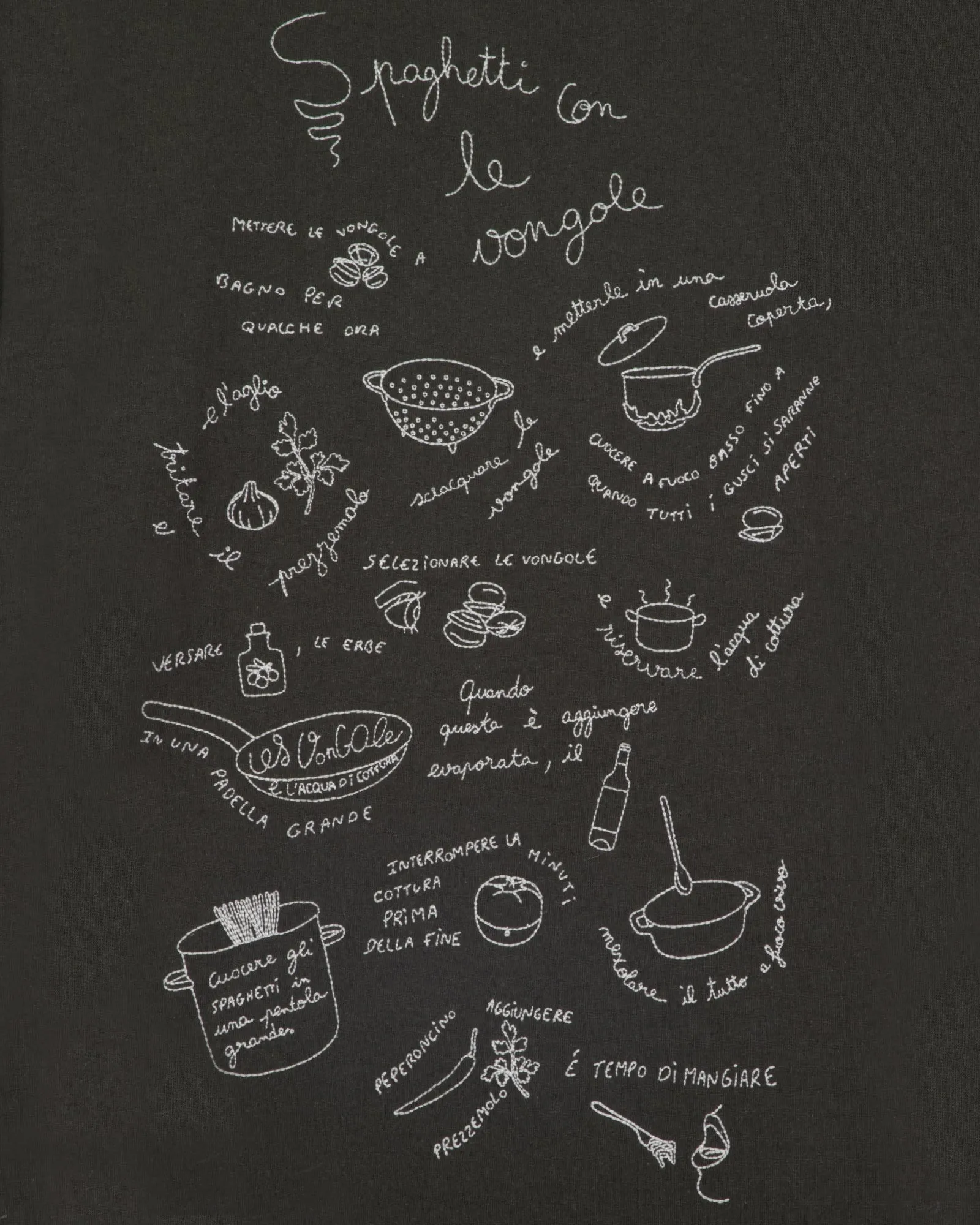 "Spaghetti" patureau t-shirt sold by Maison Labiche product image thumbnail 4