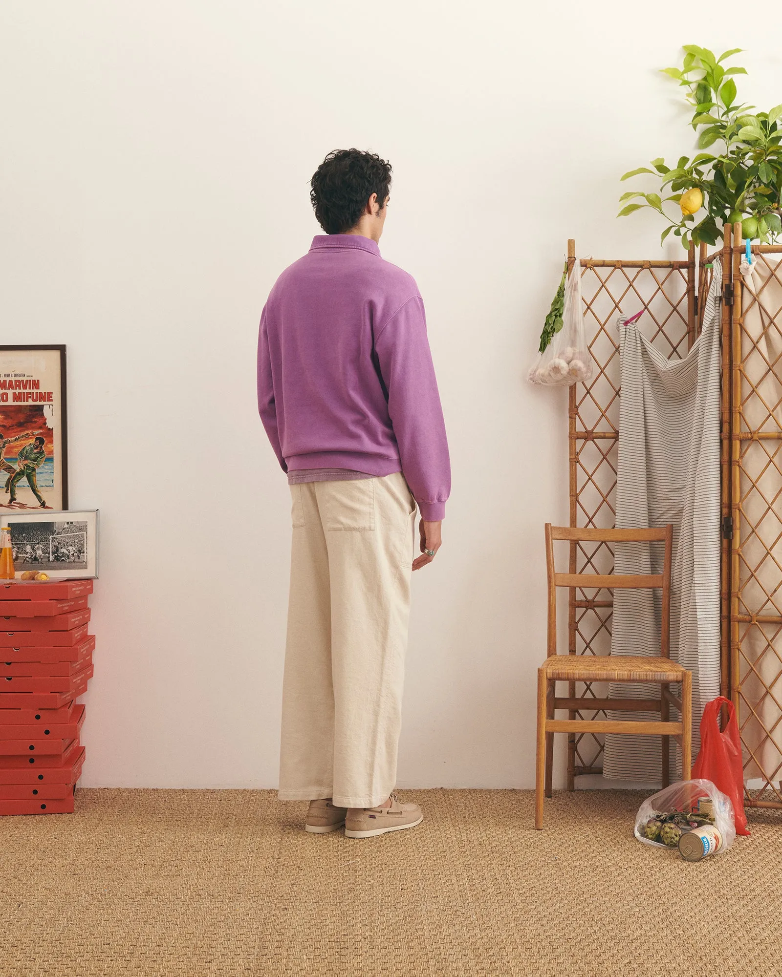 "Mini Manufacture" placide trucker sweatshirt sold by Maison Labiche product image thumbnail 4