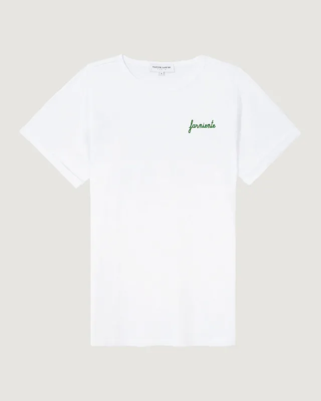 "Farniente" poitou t-shirt sold by Maison Labiche