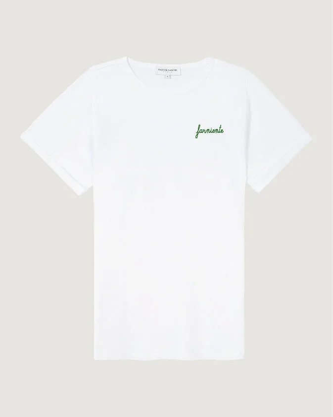 "Farniente" poitou t-shirt sold by Maison Labiche
