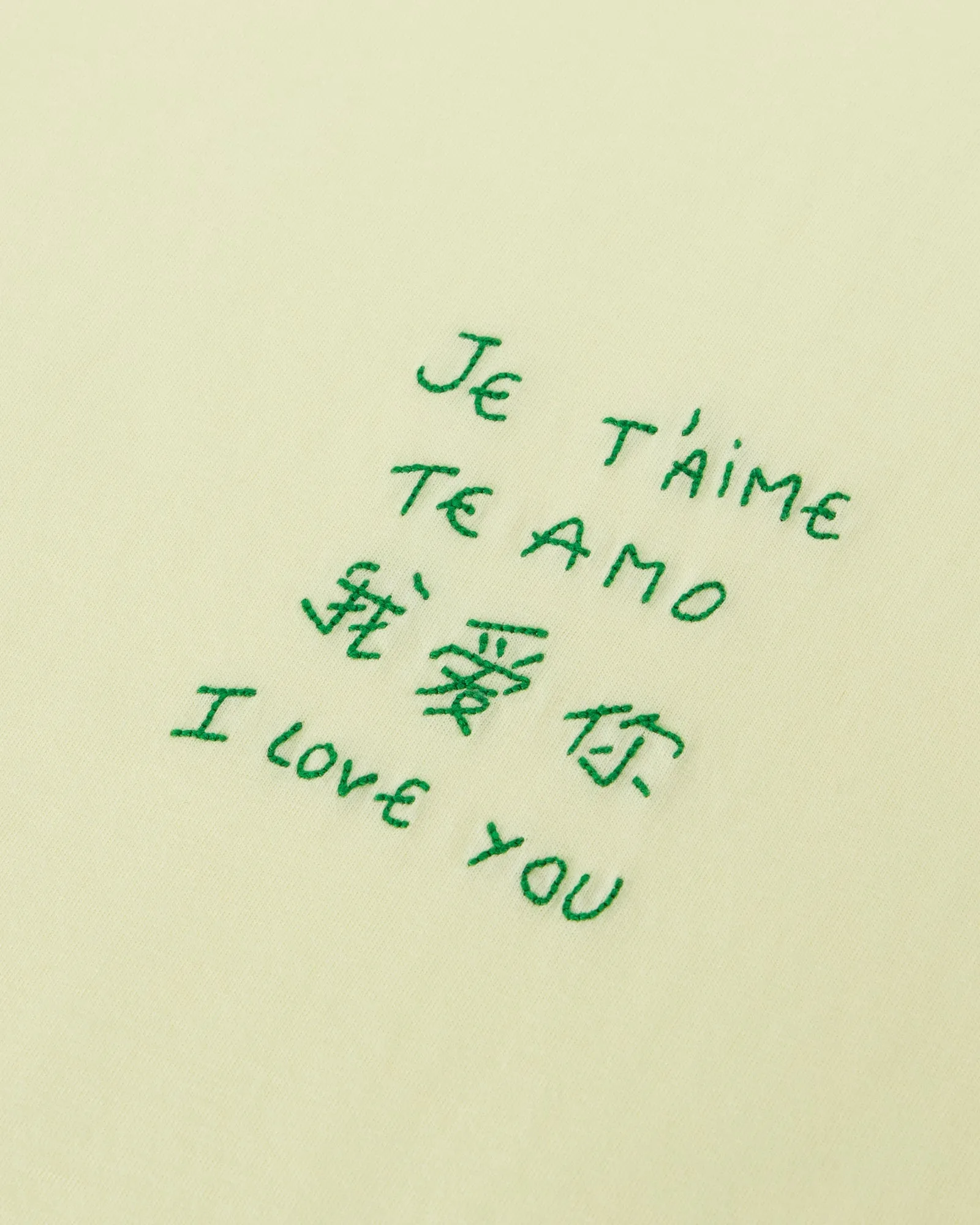 "Je T Aime Te Amo" popincourt t-shirt sold by Maison Labiche product image thumbnail 2
