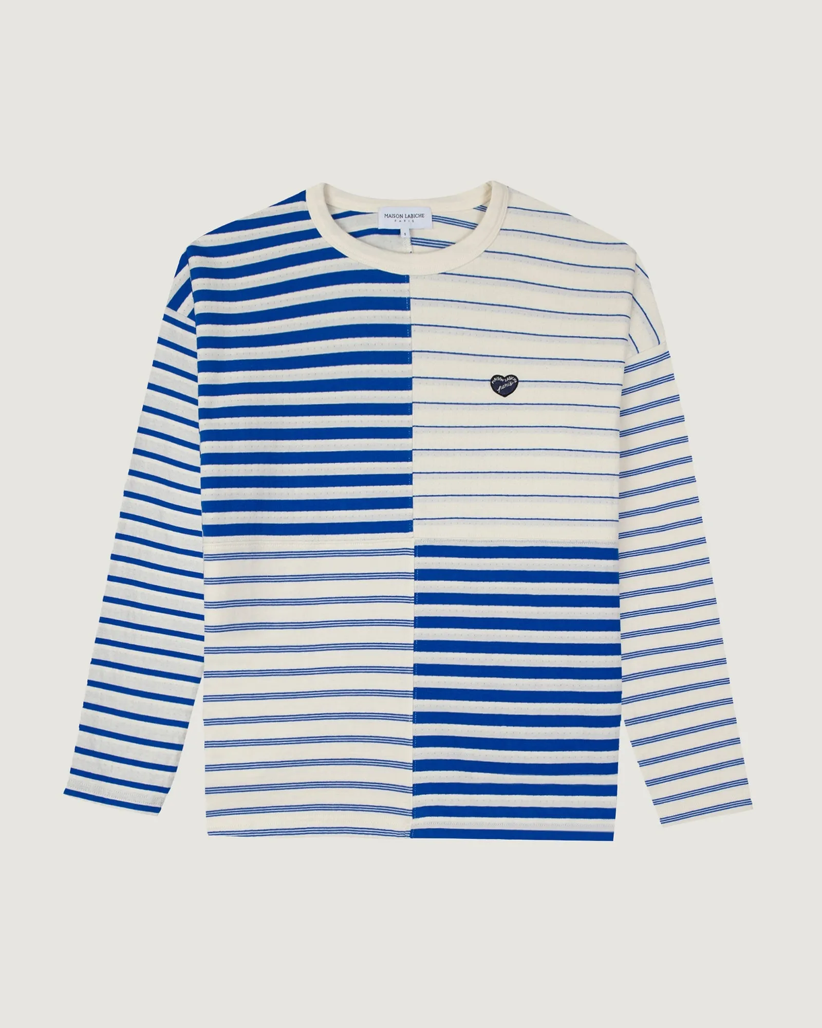Woman "Patch Coeur" braudel sailor shirt sold by Maison Labiche