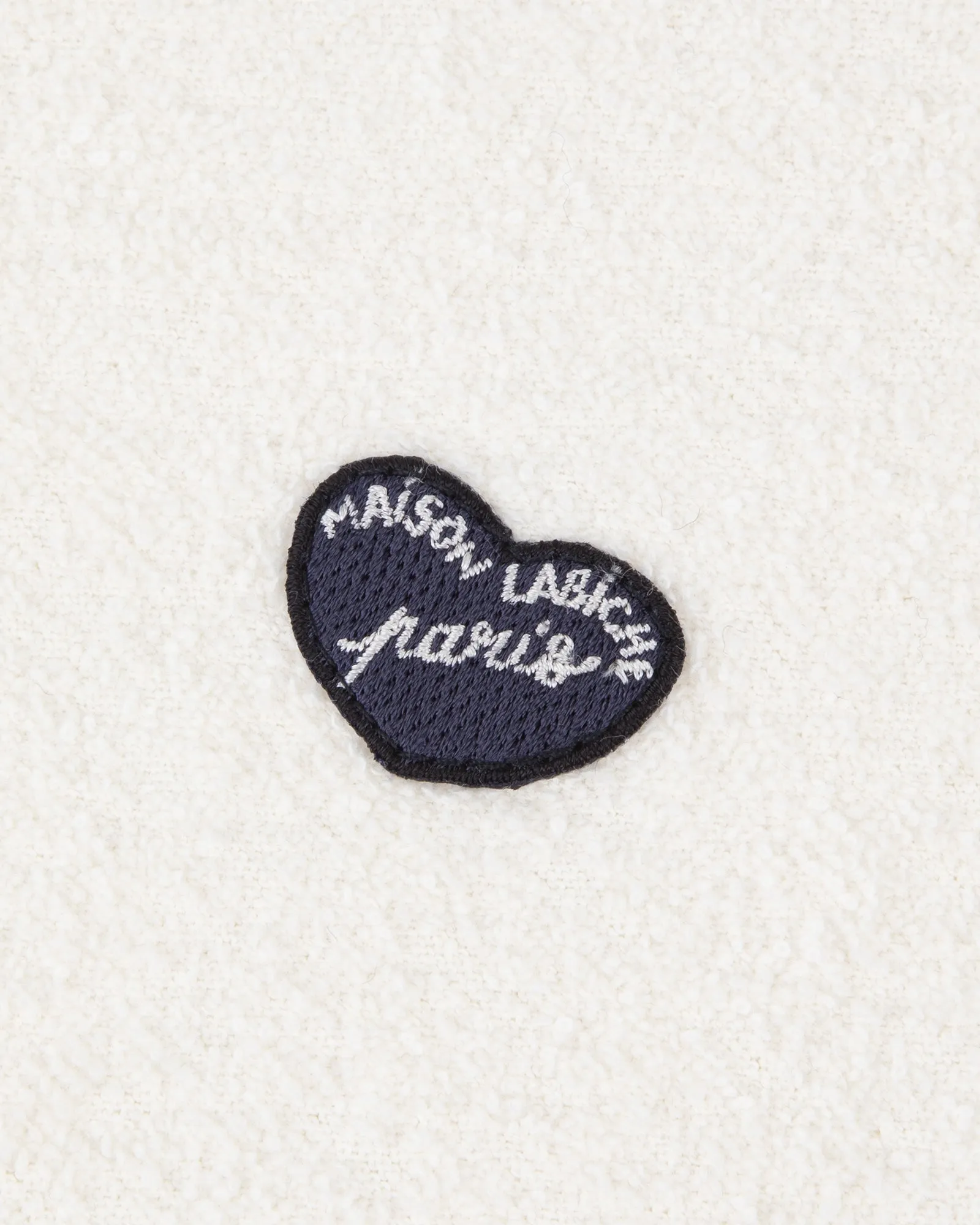 "Patch Coeur" casel terrycloth sweatshirt sold by Maison Labiche product image thumbnail 2