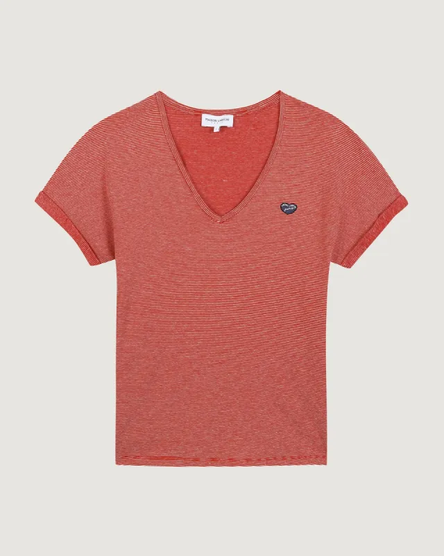 "Patch Coeur" château t-shirt sold by Maison Labiche