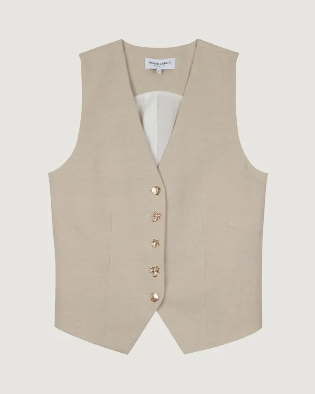 "Shells" dubail cardigan sold by Maison Labiche