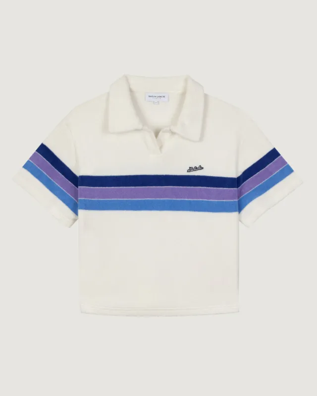 "Patch Labiche" marces terrycloth polo sold by Maison Labiche