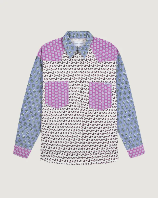 "Patchwork" monselet shirt sold by Maison Labiche