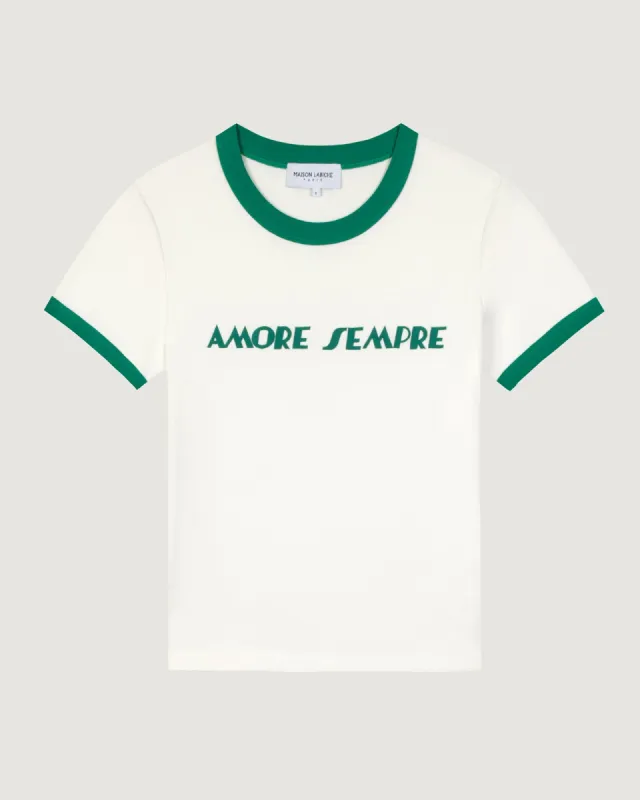 "Amore" montherlant t-shirt sold by Maison Labiche