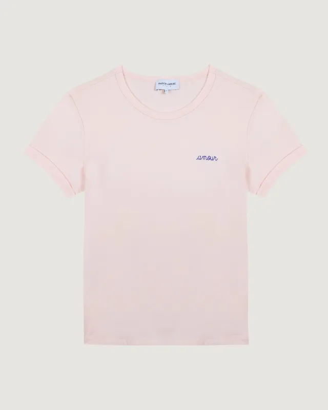 "Amour" poitou t-shirt sold by Maison Labiche