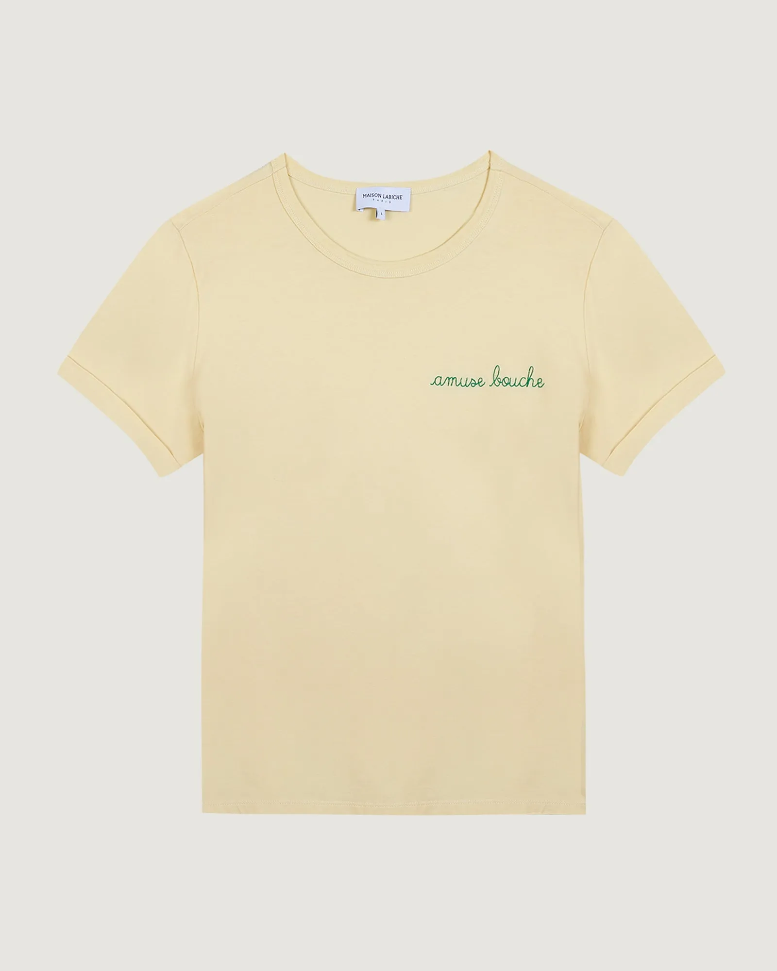 "Amuse Bouche" poitou t-shirt sold by Maison Labiche