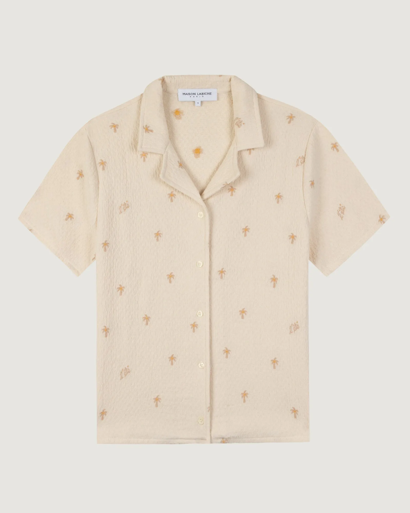 "Palmiers" souchier shirt sold by Maison Labiche