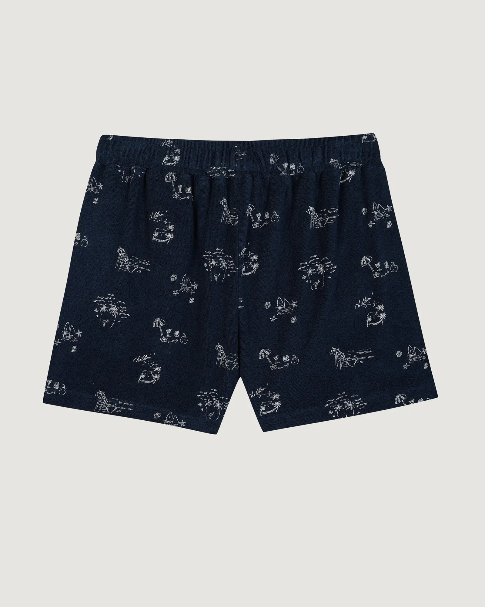 "Beach" trousseau terrycloth shorts sold by Maison Labiche product image thumbnail 2