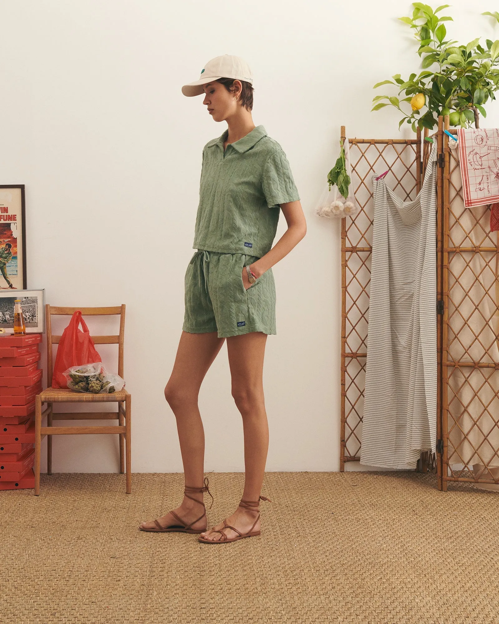 "Labiche" trousseau terrycloth short sold by Maison Labiche product image thumbnail 4