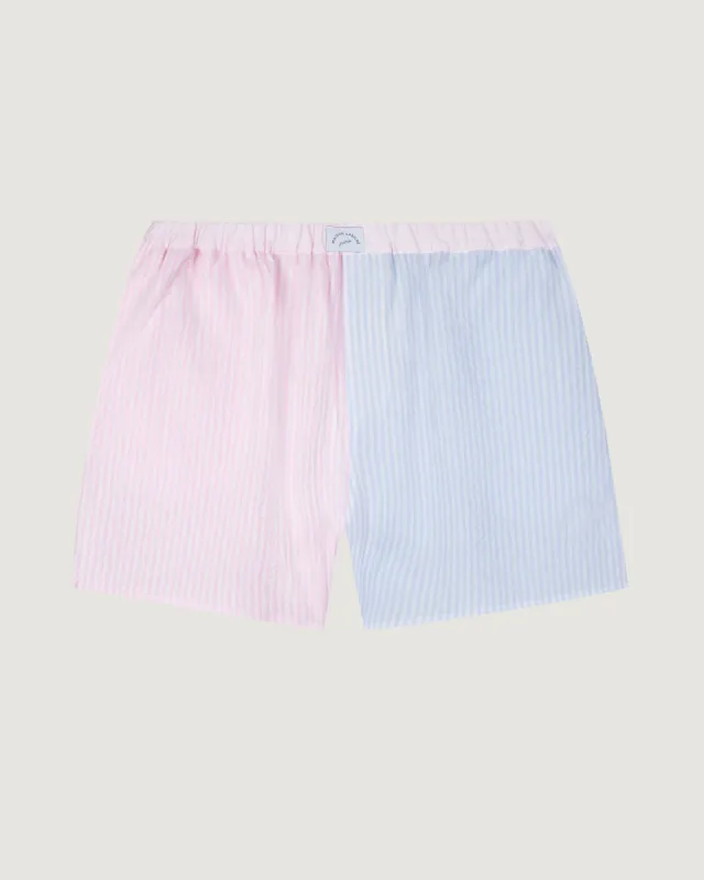 "Patchwork" vernemouze shorts sold by Maison Labiche