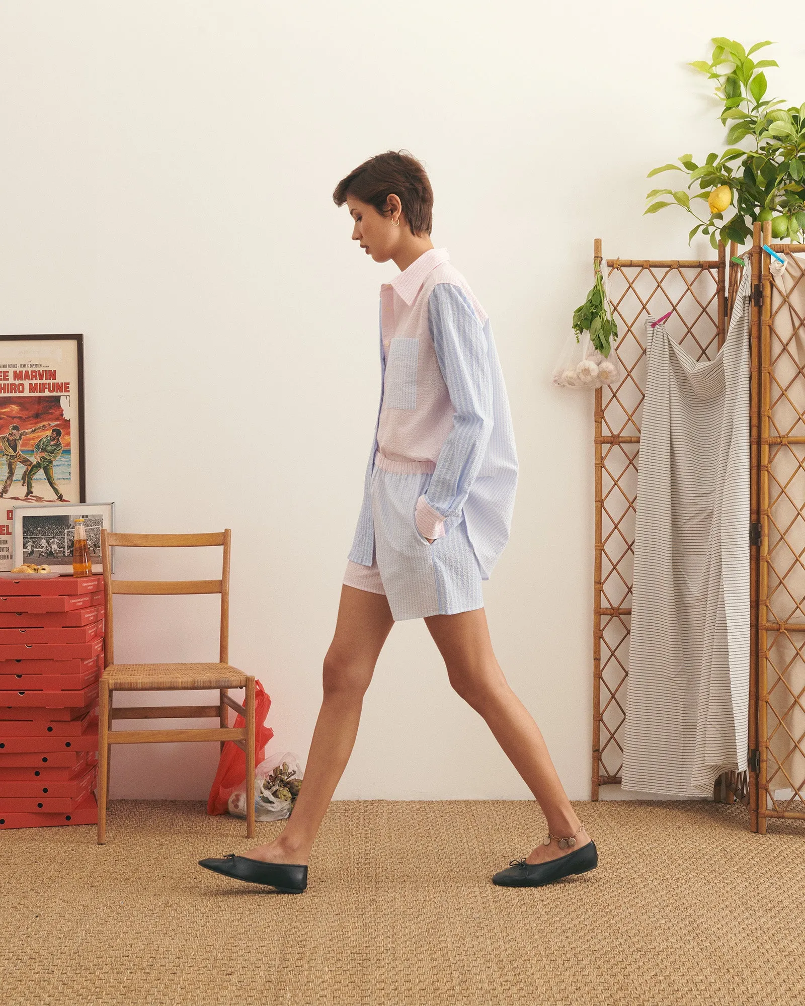 "Patchwork" vernemouze shorts sold by Maison Labiche product image thumbnail 4