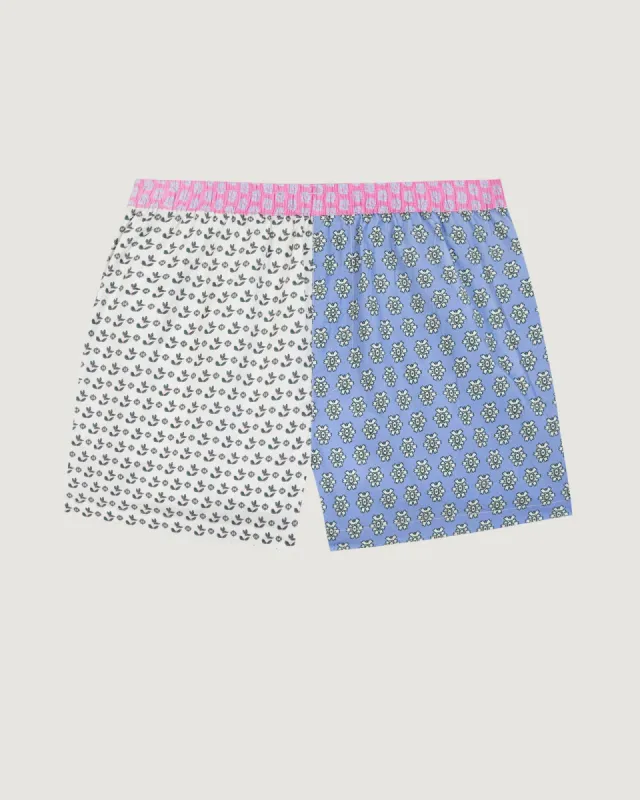 "Patchwork" vernemouze shorts sold by Maison Labiche