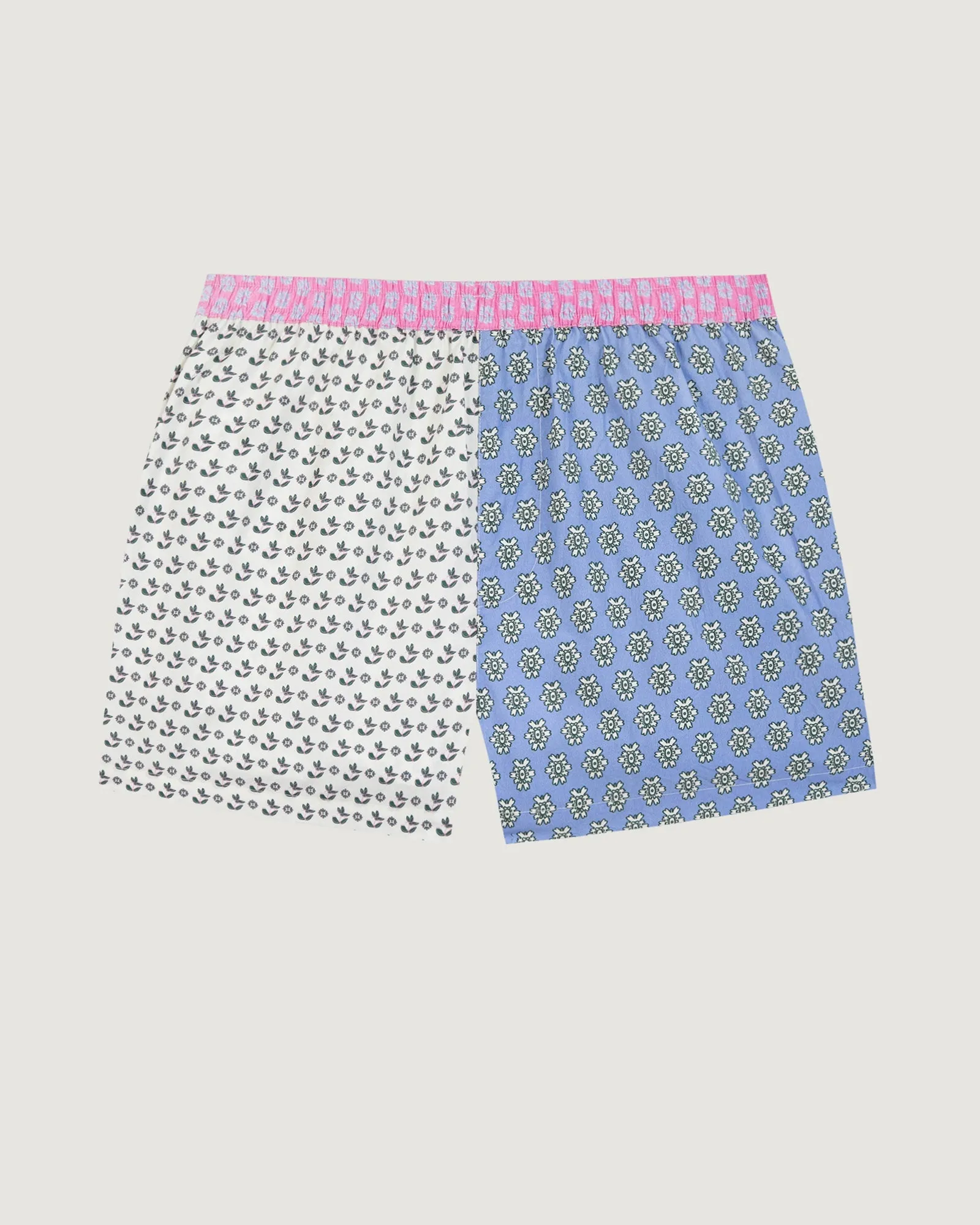 "Patchwork" vernemouze shorts sold by Maison Labiche