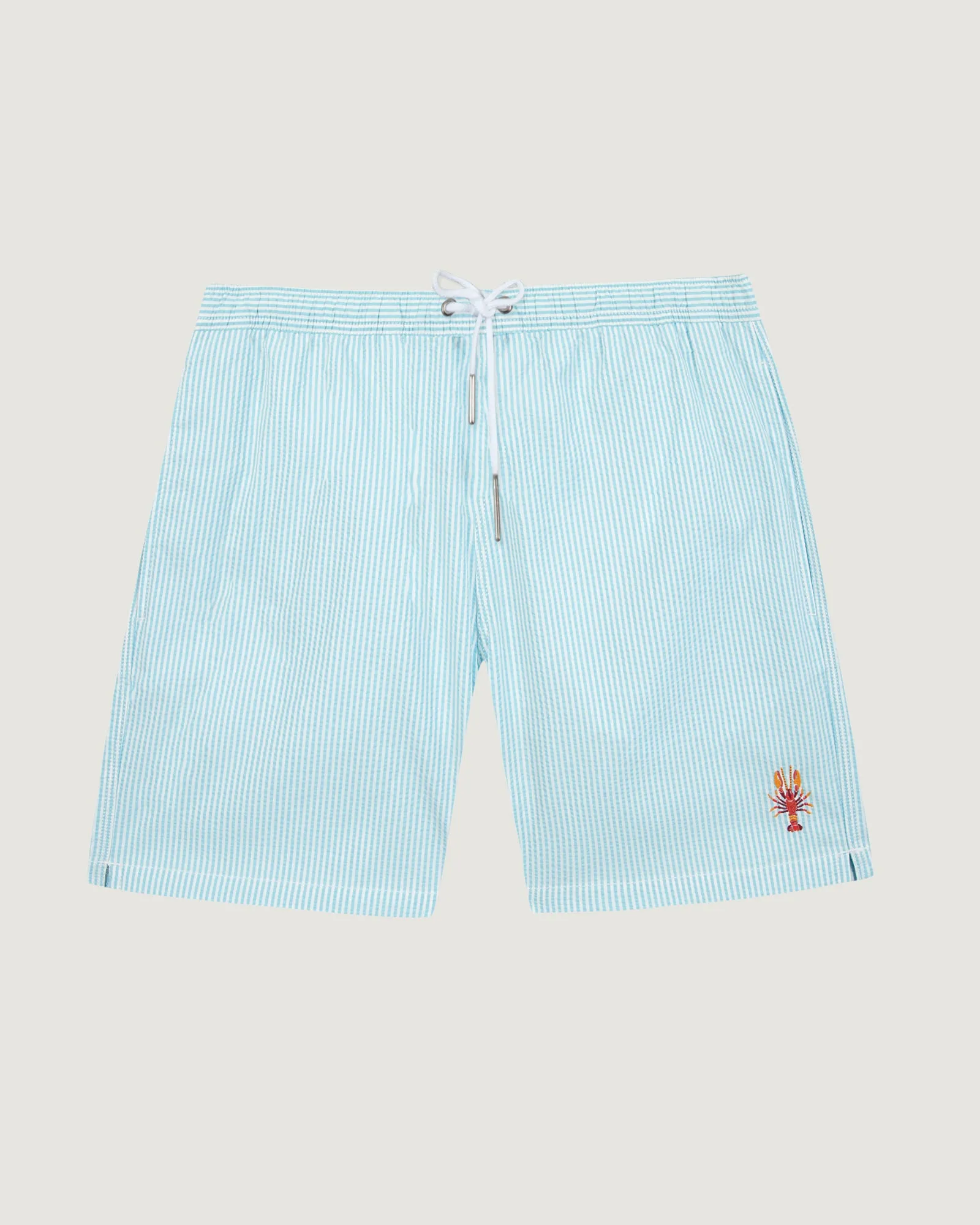 "Lobster" maillot swim shorts sold by Maison Labiche