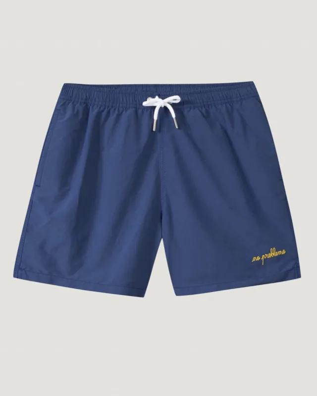 "No Problemo" maillot swim shorts sold by Maison Labiche