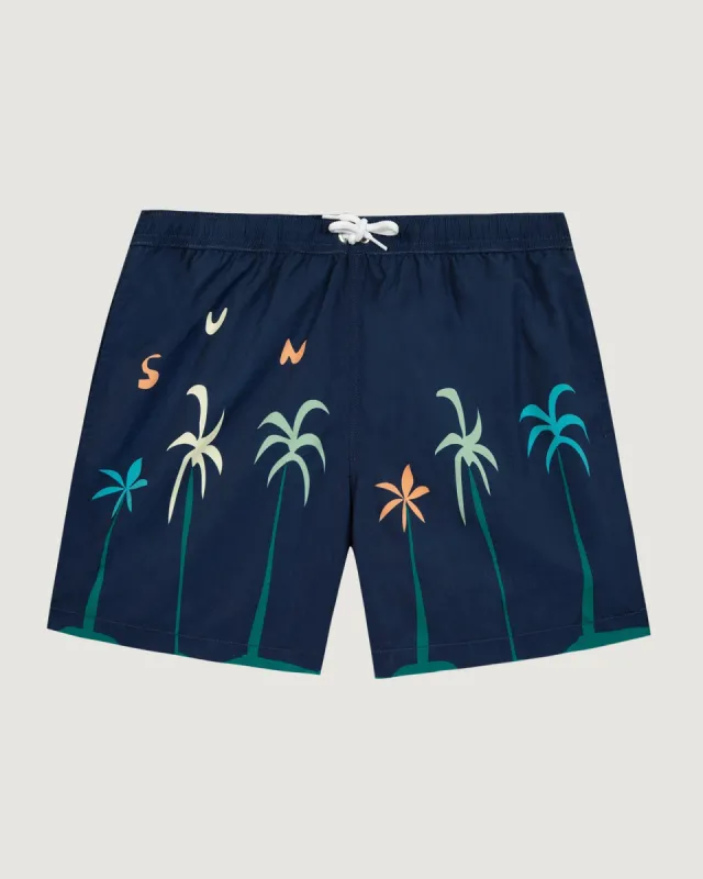 "Sun" maillot swim shorts made by Maison Labiche