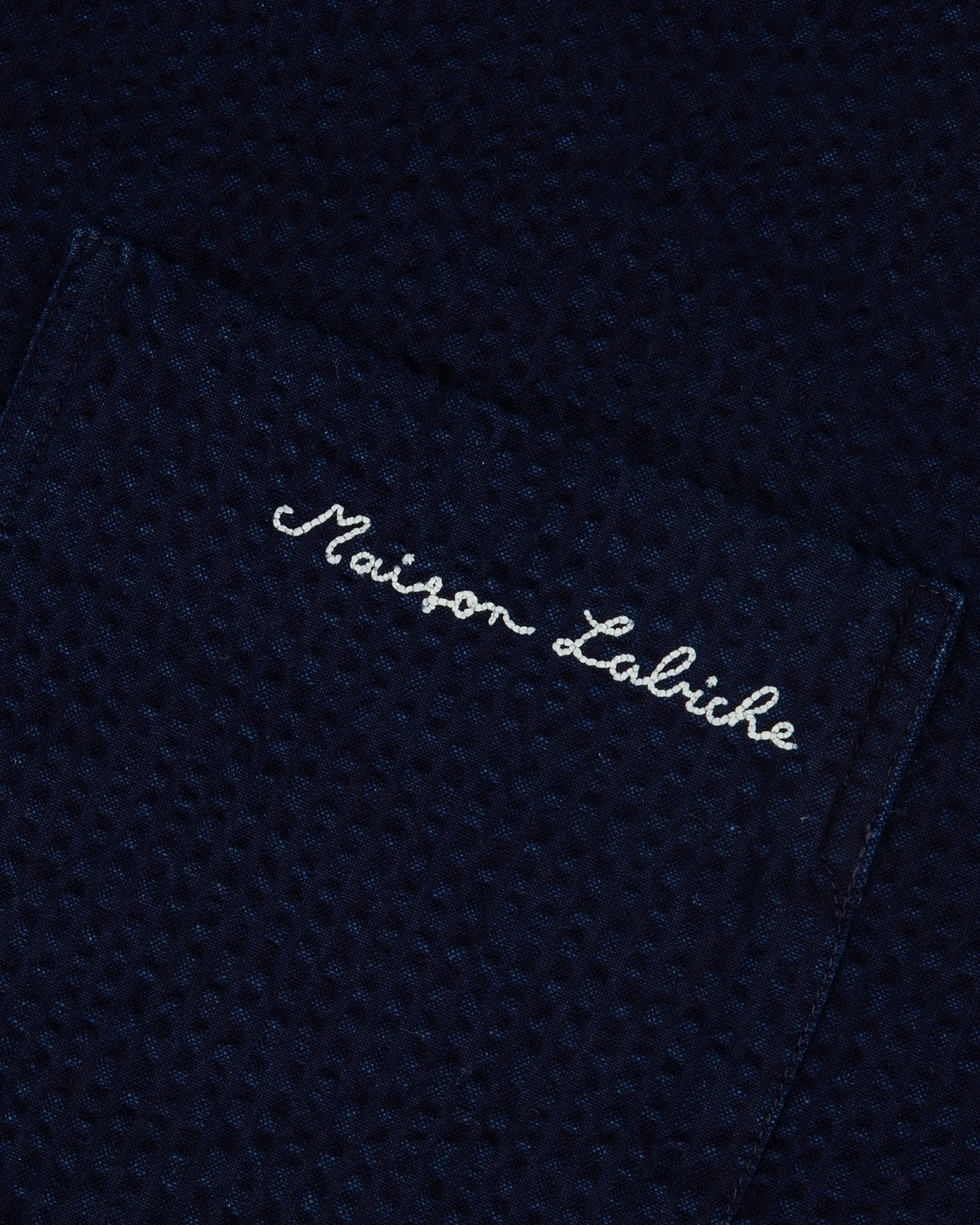 "Seersucker" bonne graine shirt sold by Maison Labiche product image thumbnail 5