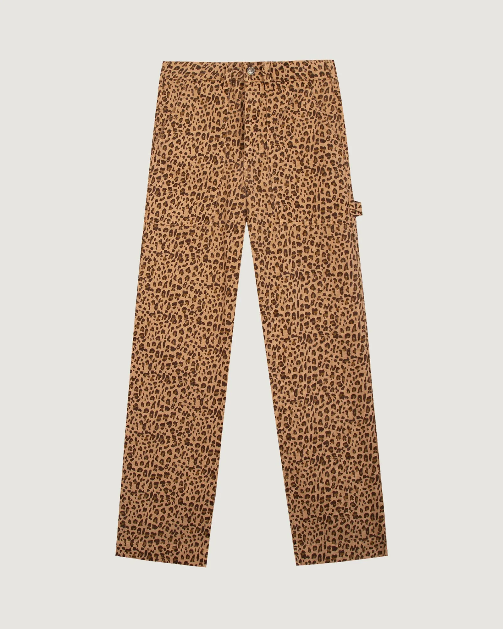 "Leopard" chevreul pants sold by Maison Labiche