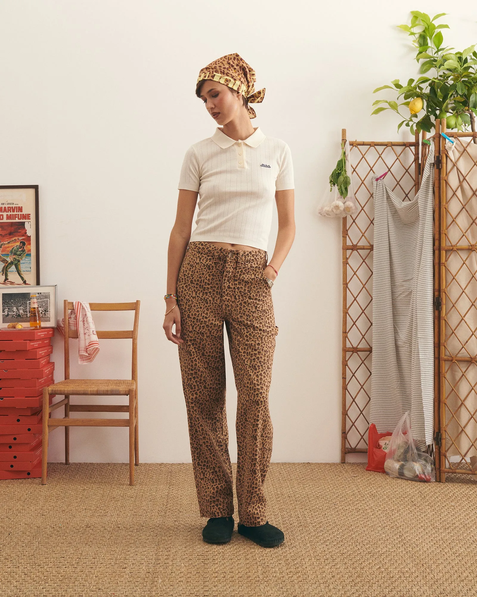"Leopard" chevreul pants sold by Maison Labiche product image thumbnail 2