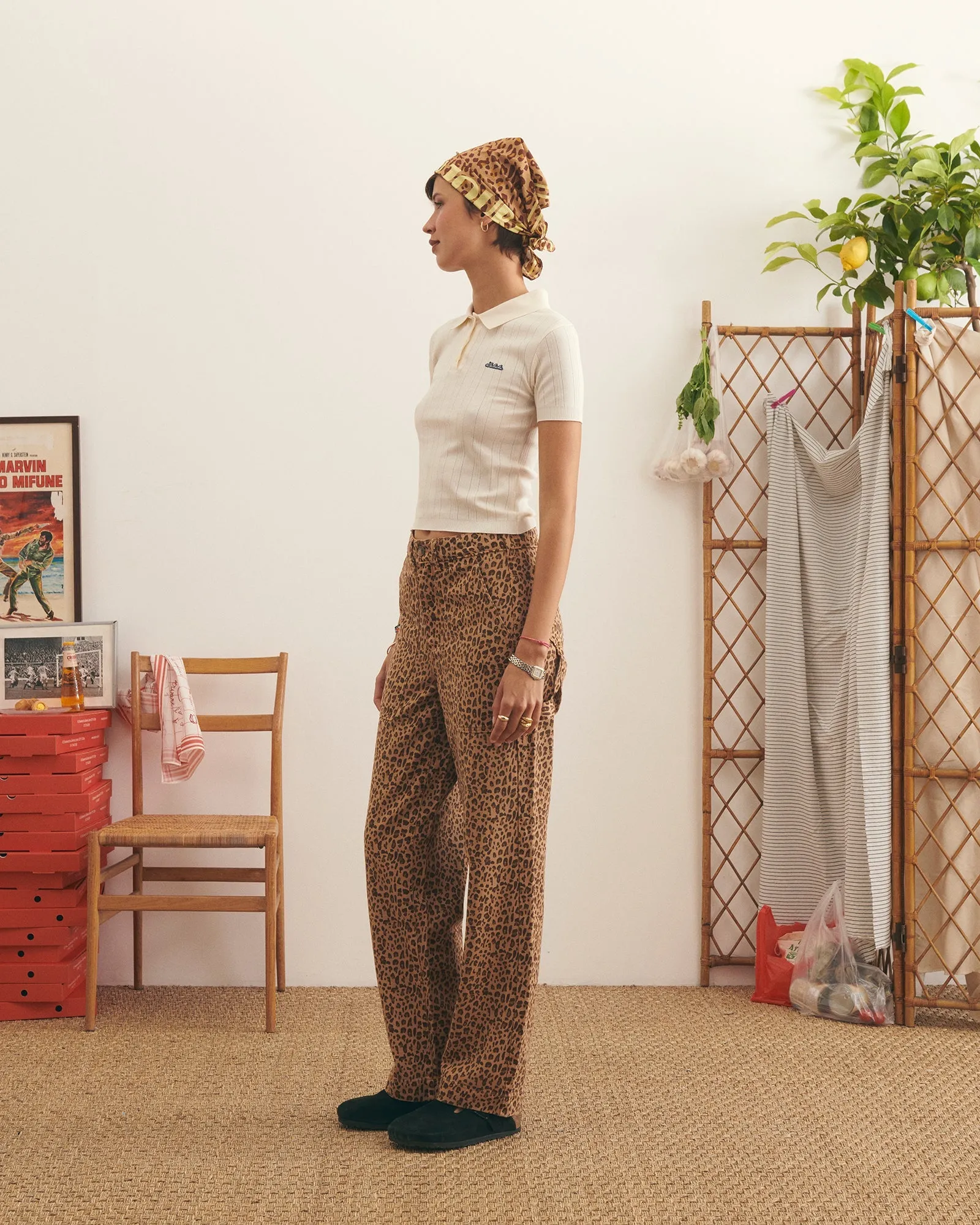 "Leopard" chevreul pants sold by Maison Labiche product image thumbnail 4