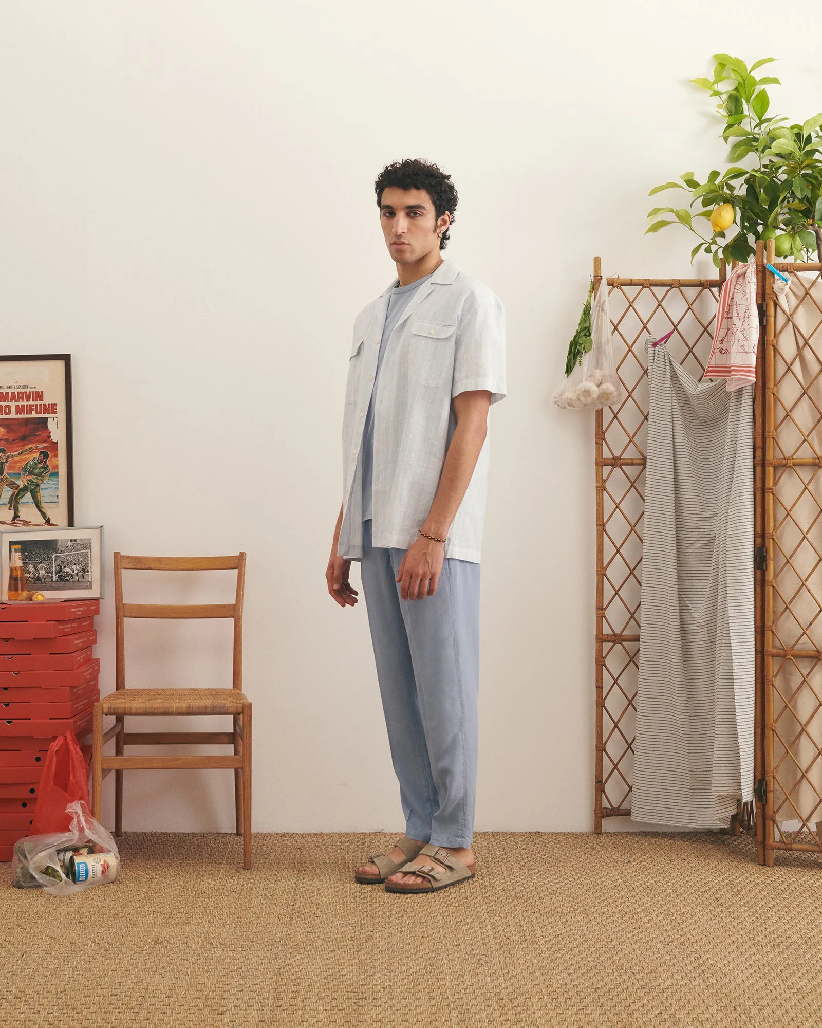 "En Lyocell" arcade pants sold by Maison Labiche product image thumbnail 5