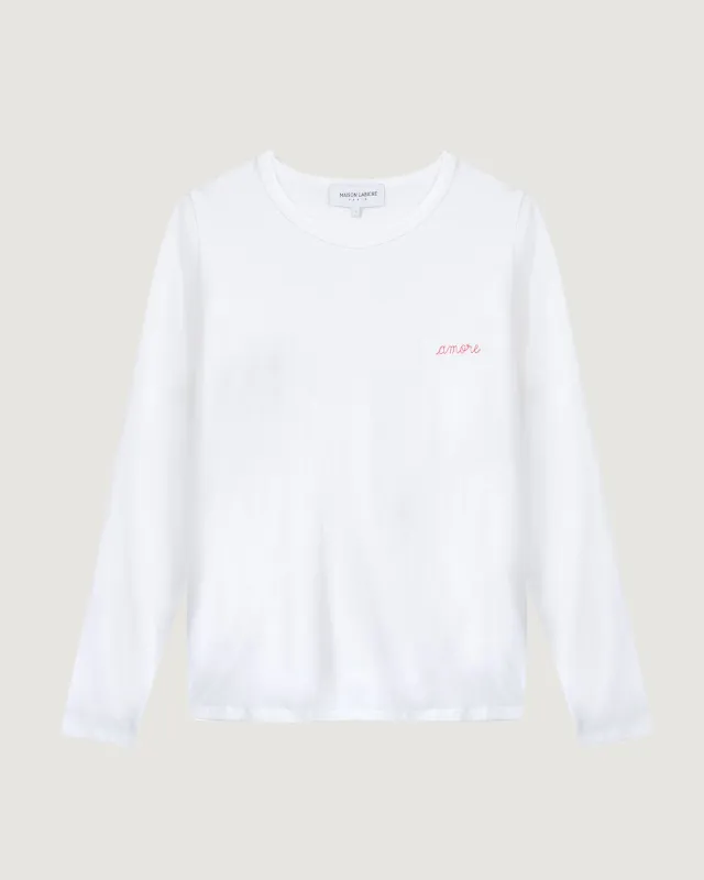 "Amore" Womens Charlot t-shirt sold by Maison Labiche
