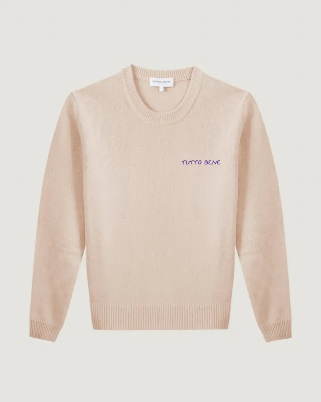 "Tutto Bene" Choiseul sweater sold by Maison Labiche