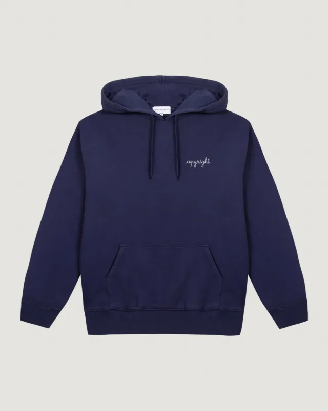 "Copyright" crozatier hoodie sold by Maison Labiche