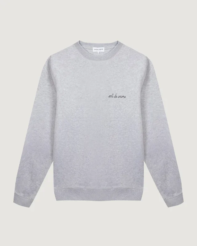 "Art De Vivre" charonne sweatshirt sold by Maison Labiche