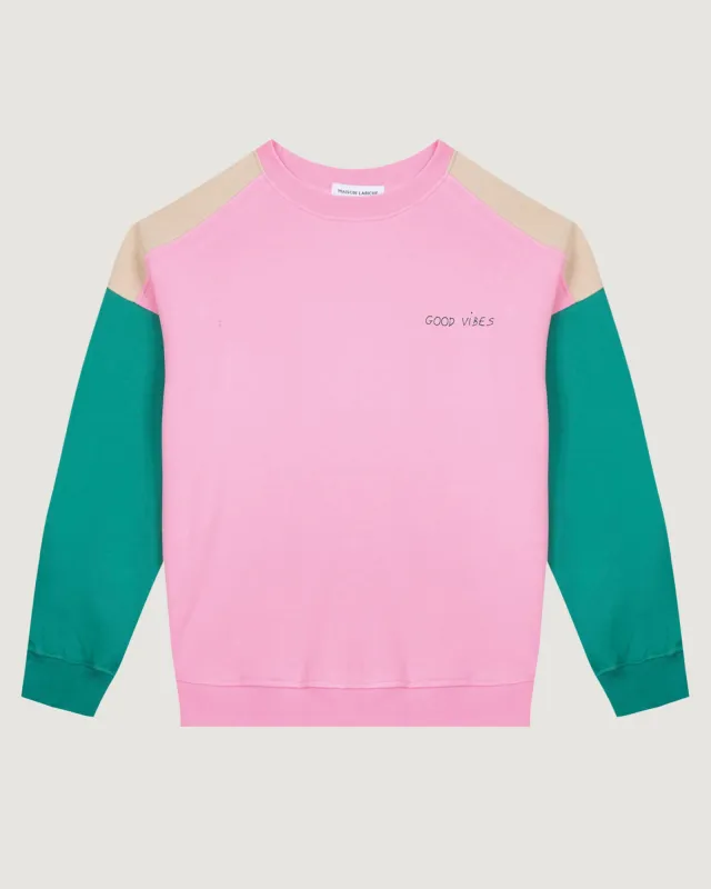 Ledru Sweatshirt "good vibes" sold by Maison Labiche