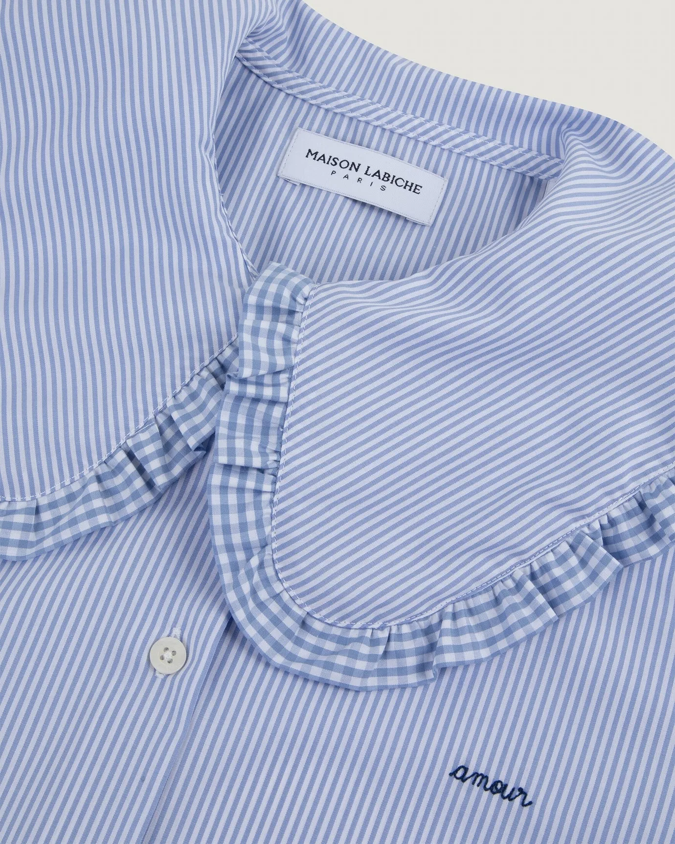 "Amour" rajman shirt sold by Maison Labiche product image thumbnail 2