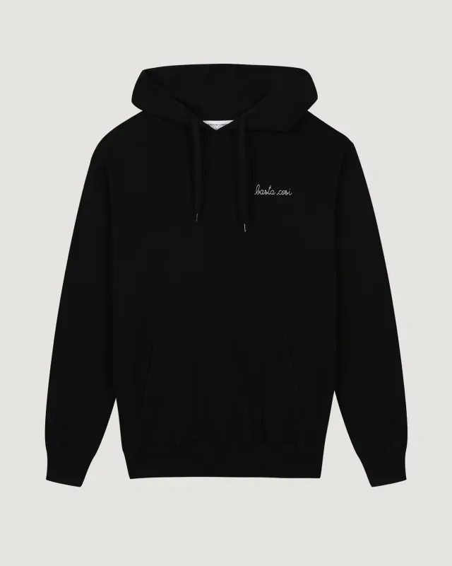 "Basta Cosi" crozatier hoodie sold by Maison Labiche