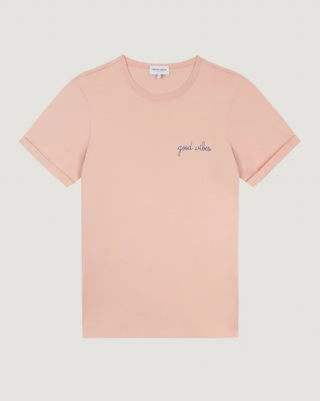 "Good Vibes" poitou t-shirt sold by Maison Labiche