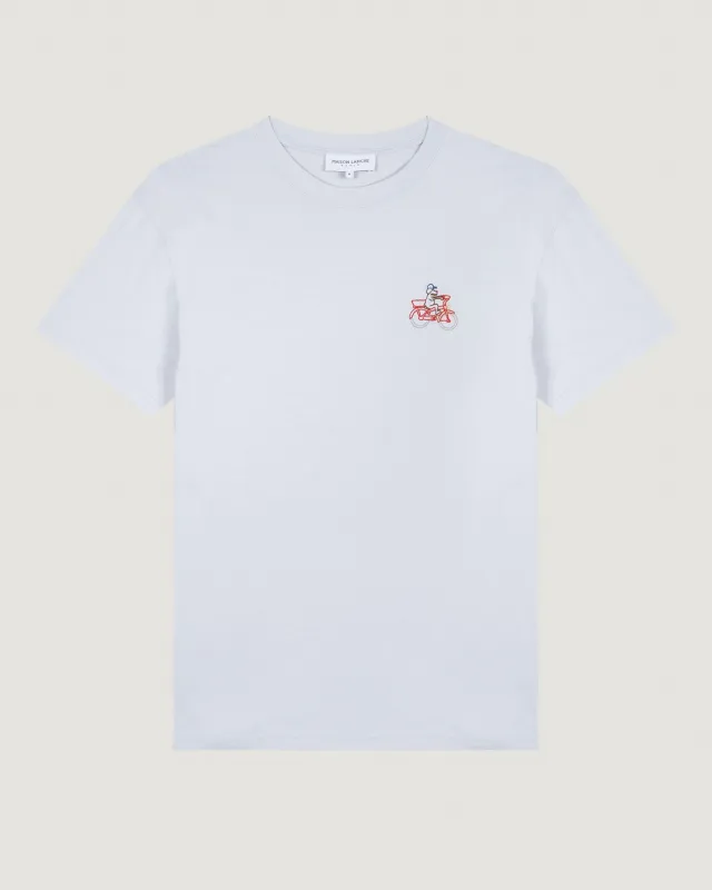 Popincourt T-shirt "bicycle dog" sold by Maison Labiche