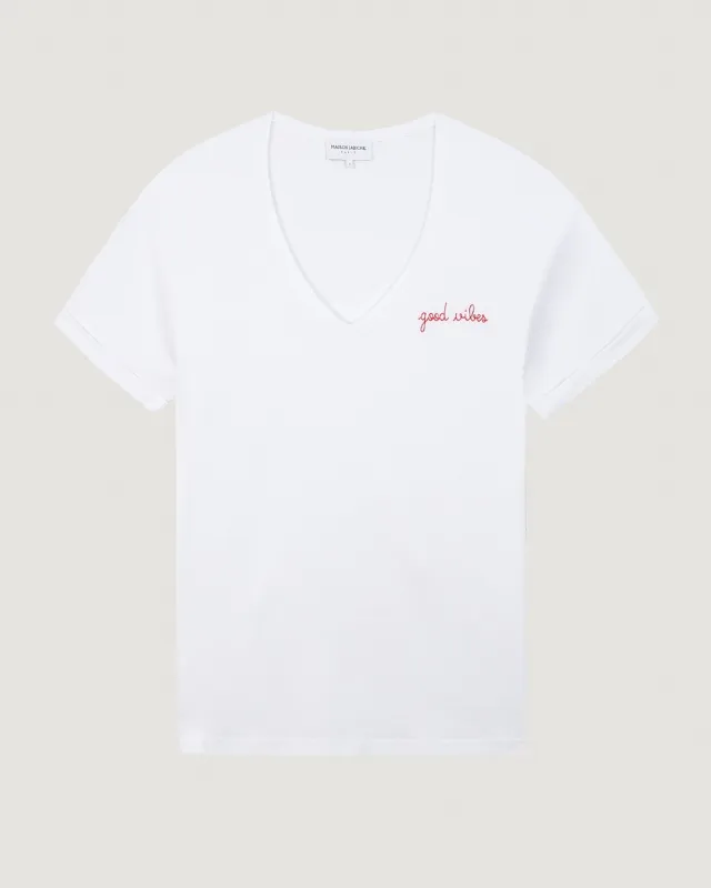 Chateau T-shirt "good vibes" sold by Maison Labiche