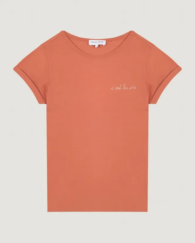 Poitou T-shirt "c"est la vie' sold by Maison Labiche