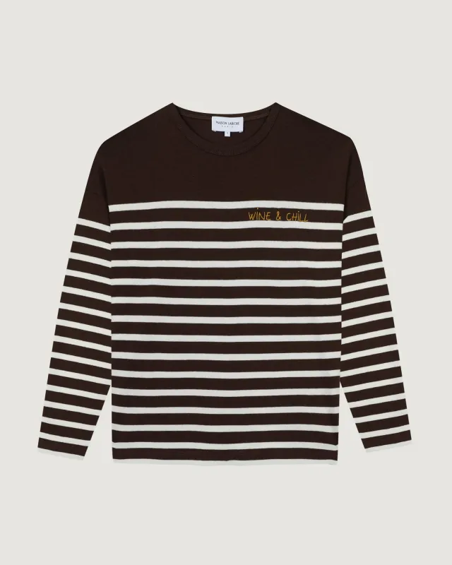 Montpar 'wine & Chill' Sailor shirt sold by Maison Labiche