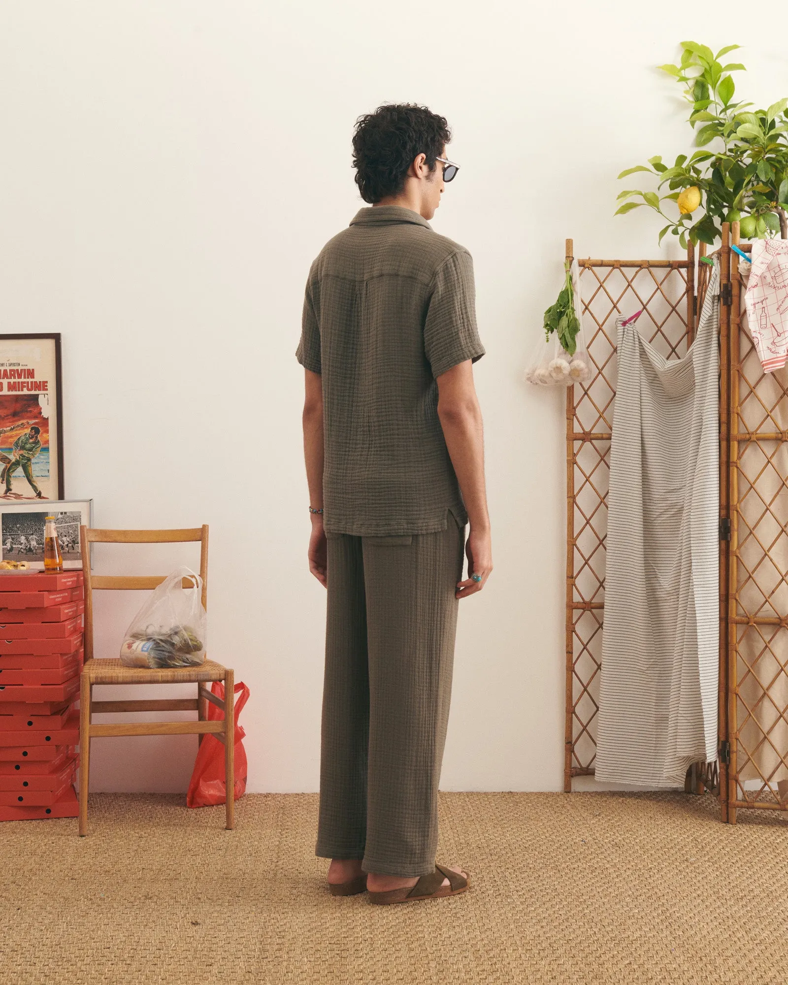 "Cotton Gauze" guigner pants sold by Maison Labiche product image thumbnail 3